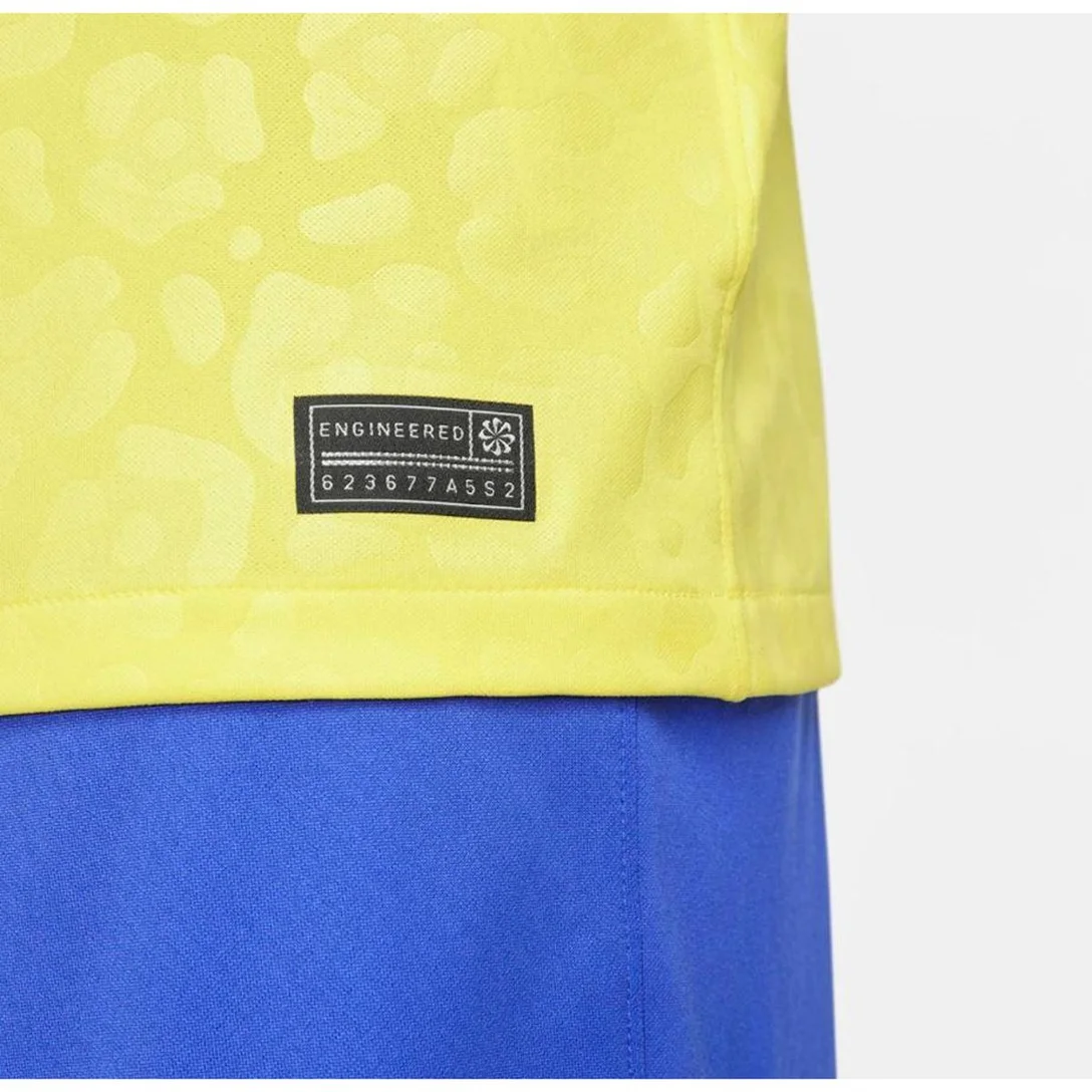 Camisa Brasil Nike 22/23 Copa do Mundo Catar - Torcedor Amarela — imagem 3
